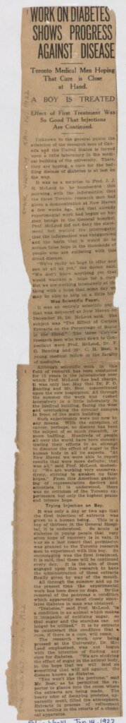 Newspaper article