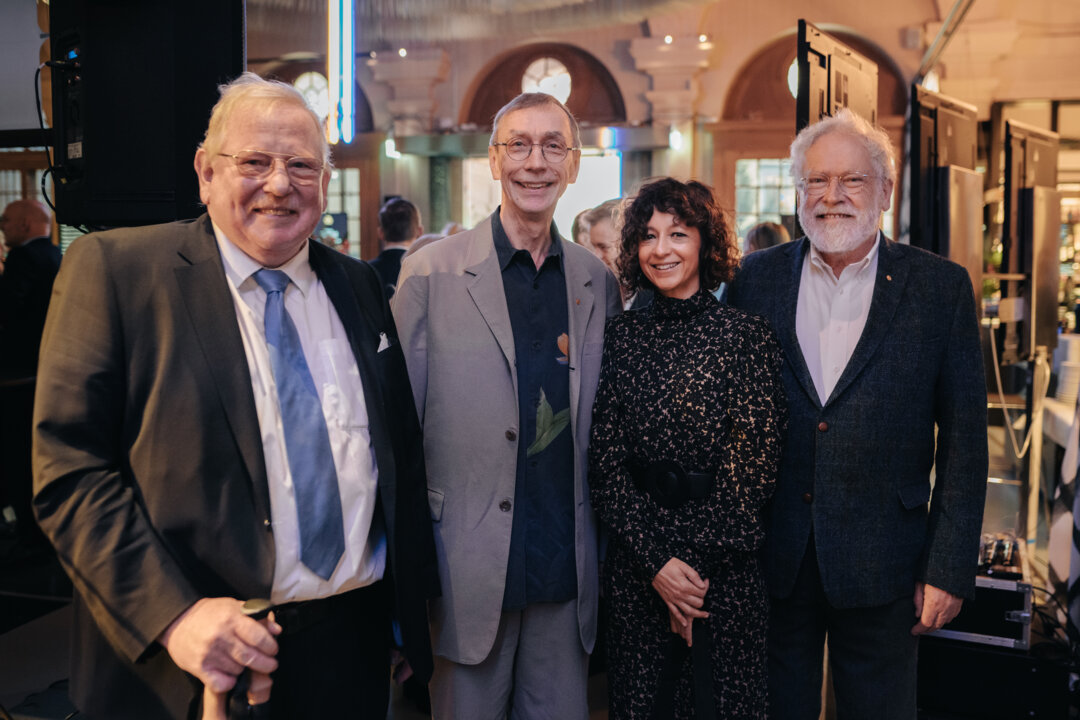 Laureates Reinhard Genzel, Svante Pääbo, Emmanuelle Charpentier and Anton Zeilinger