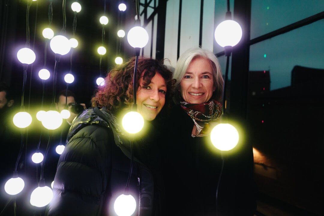 Emmanuelle Charpentier and Jennifer Doudna visits Nobel Week Lights