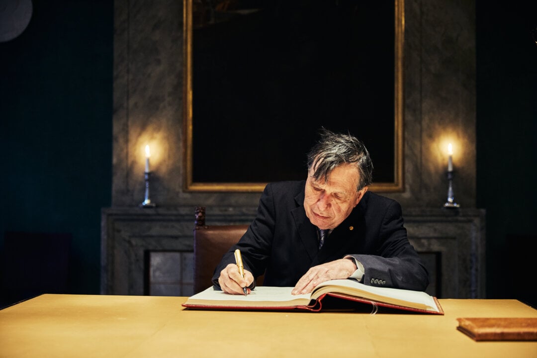Giorgio Parisi at the Nobel Foundation