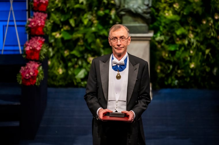 Svante Pääbo after receiving his Nobel Prize