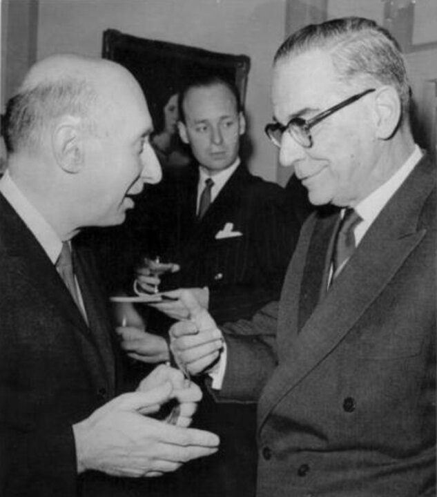 Georg von Békésy and Ivo Andrić