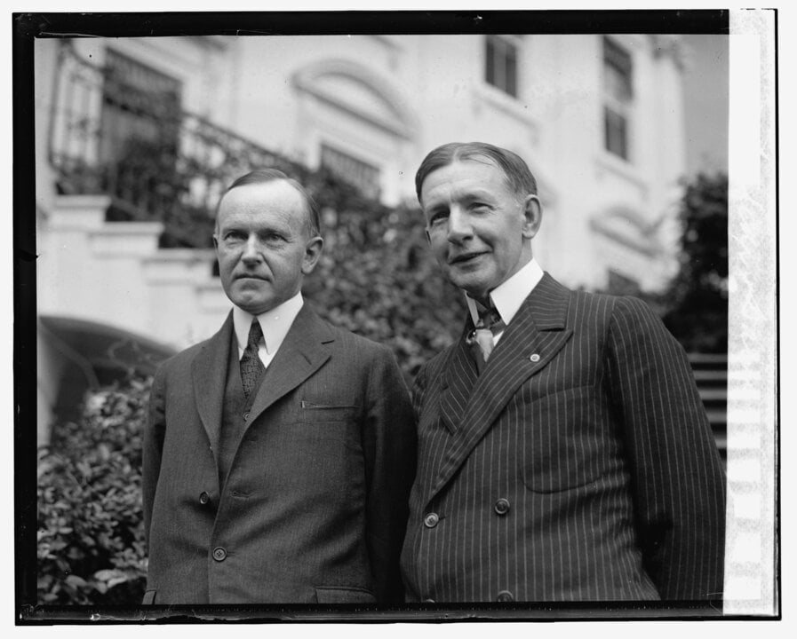Calvin Coolidge and Charles G. Dawes