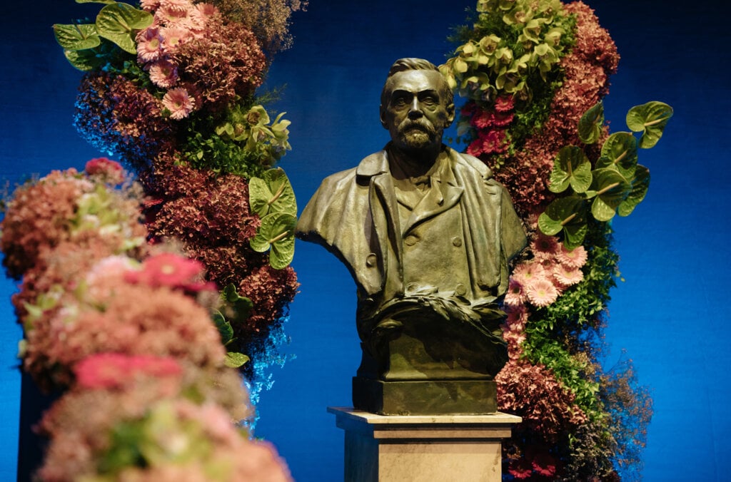 Bust of Alfred Nobel