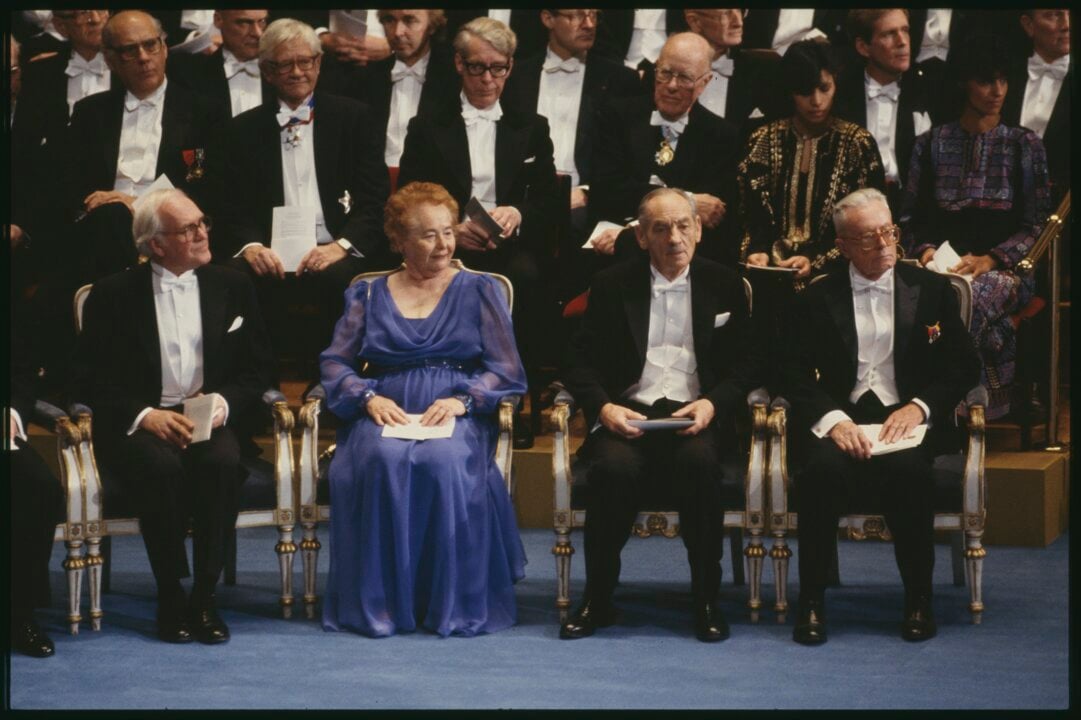 Nobel Prize award ceremony 1988