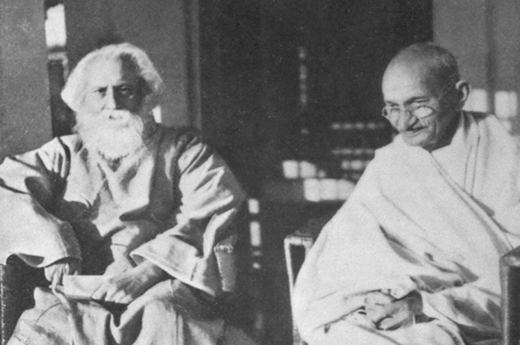 Tagore and Gandhi 1940