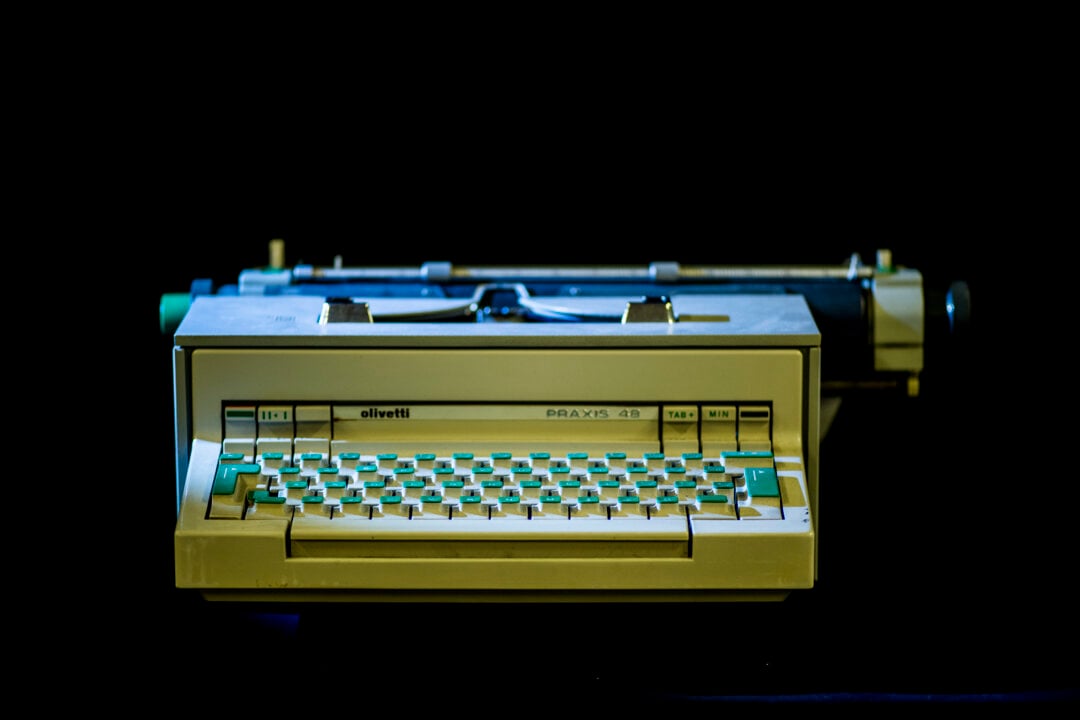 Alva Myrdal's typewriter