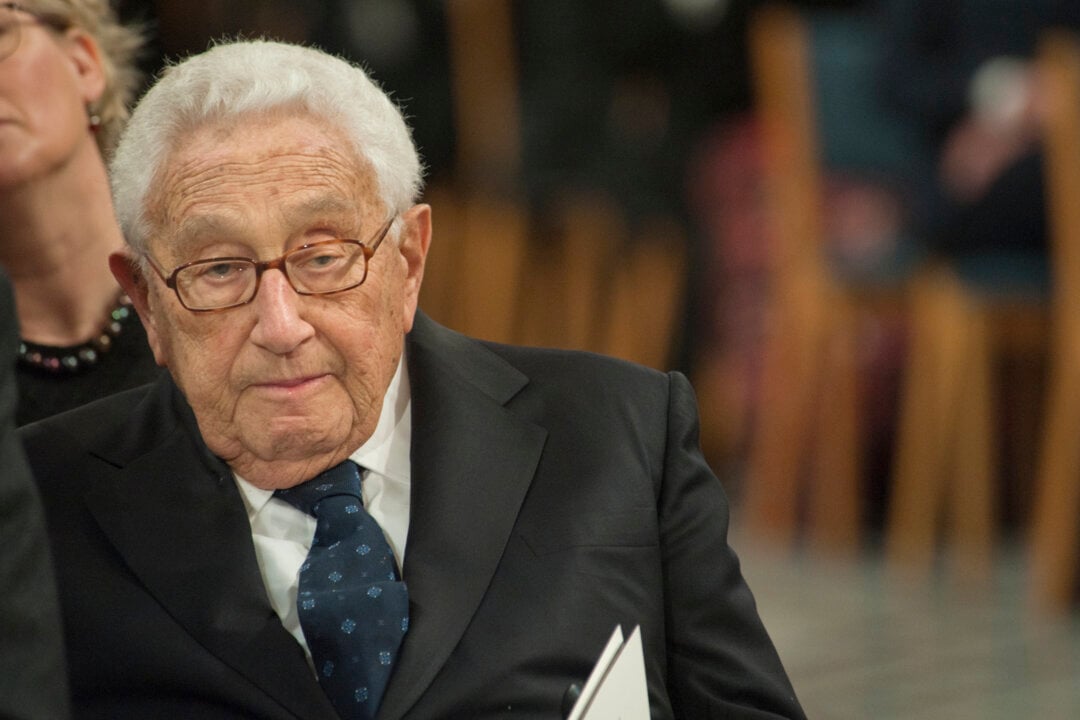 Henry Kissinger was present at the Nobel Peace Prize award ceremony