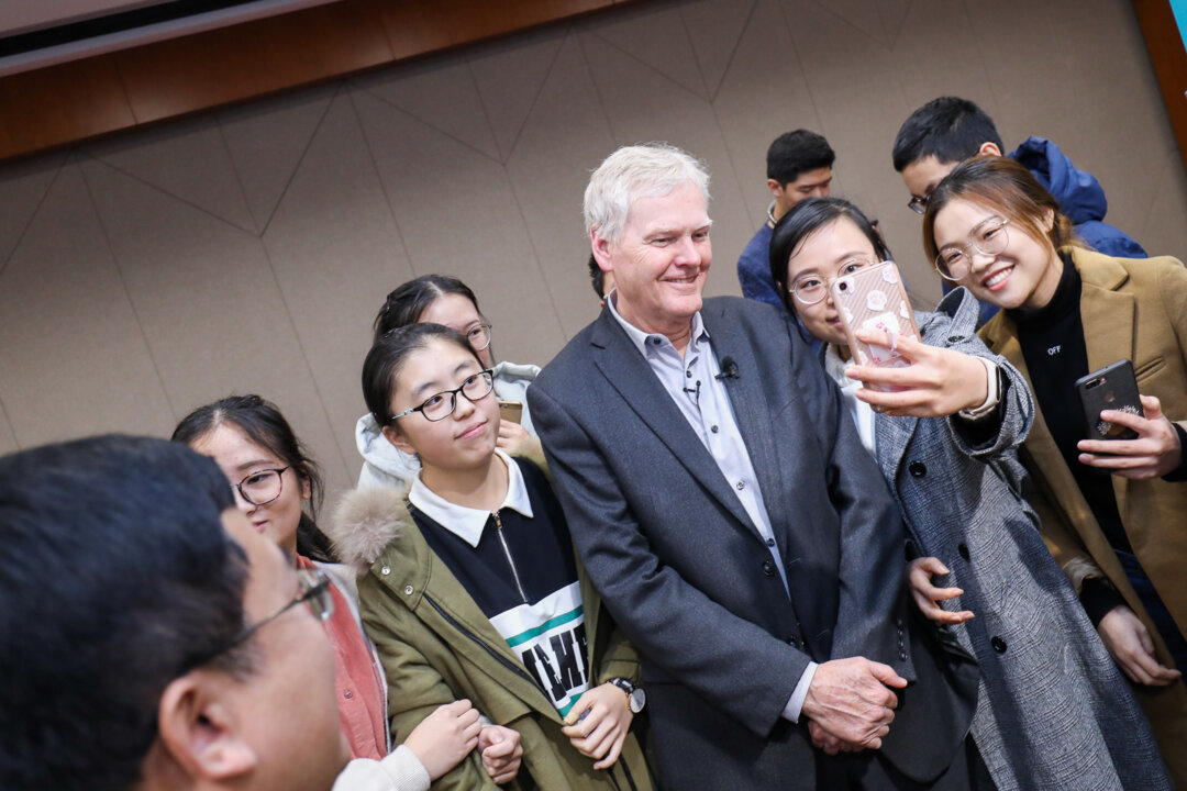 Nobel Prize Inspiration Initiative in Hefei, China, with Michael W. Young