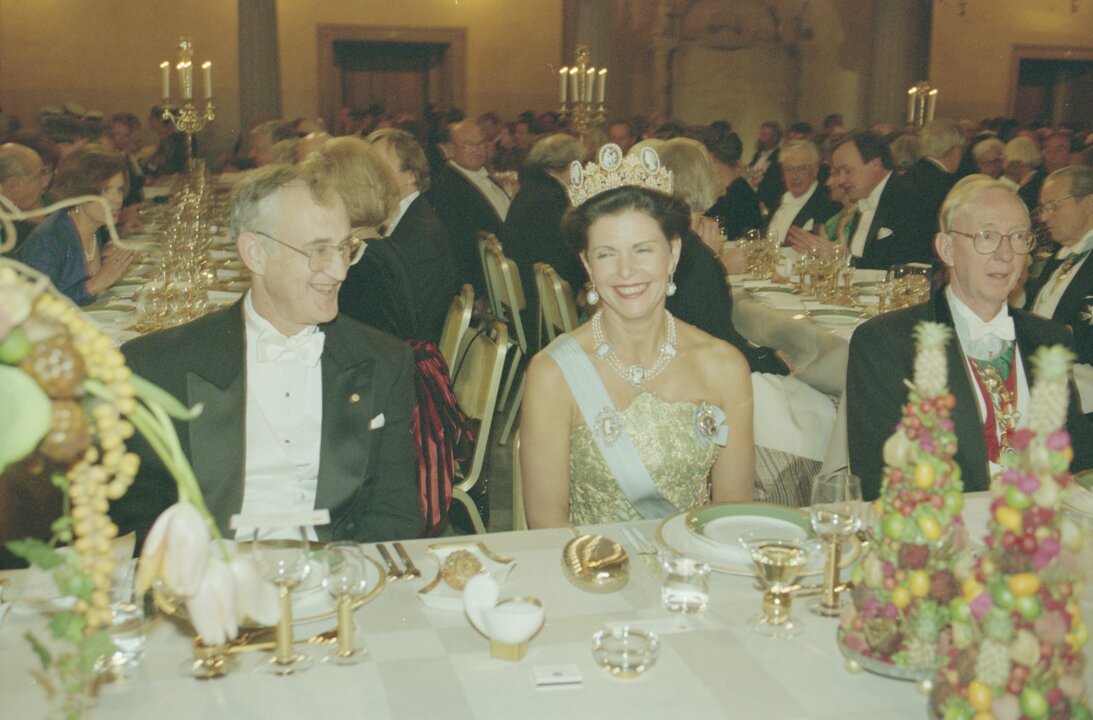David M. Lee and Sweden's Queen Silvia