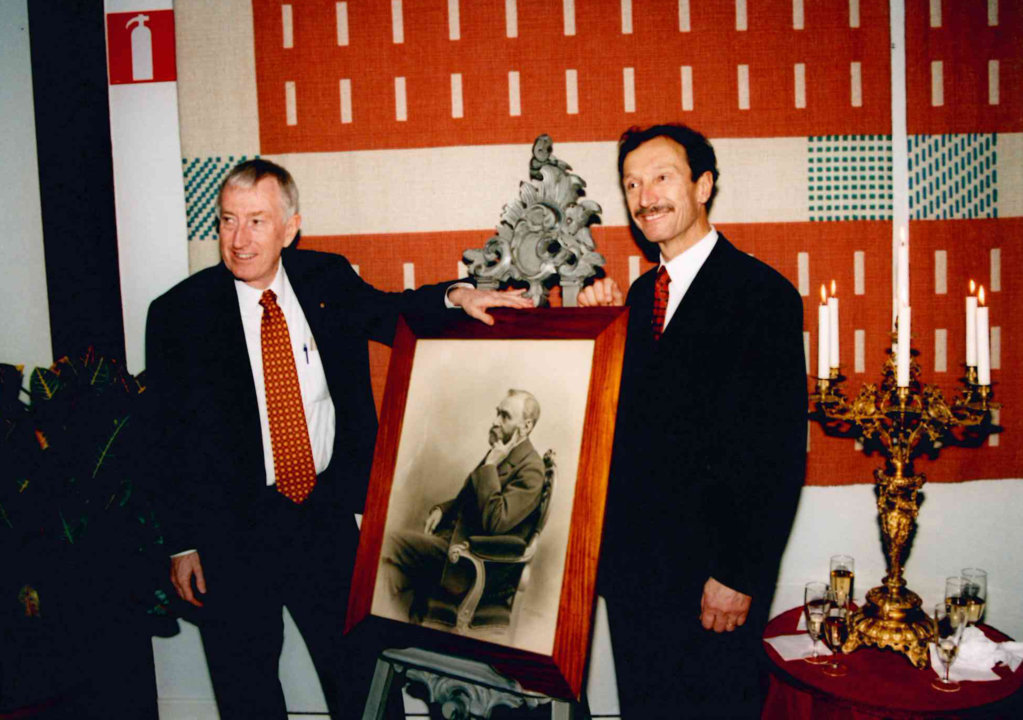 PetePeter Doherty and Rolf Zinkernagel in 1996