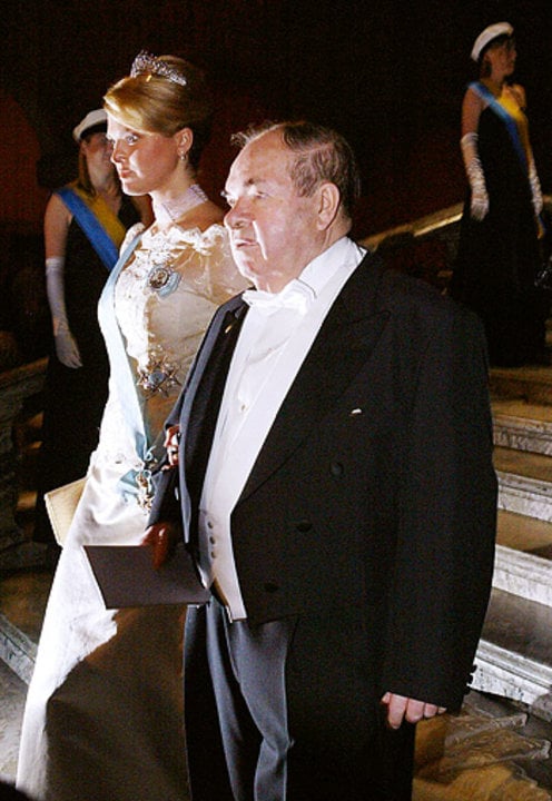 Alexei A. Abrikosov at the Nobel Banquet