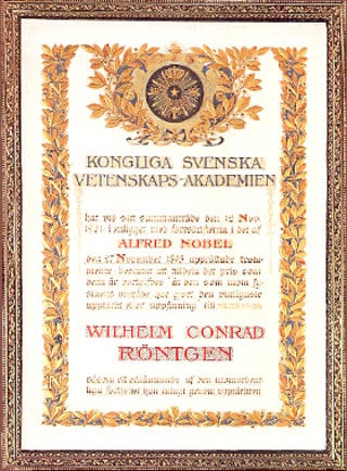 Nobel diploma