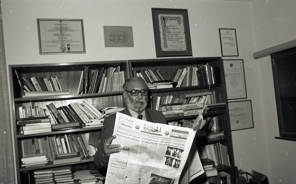 Abdus Salam in 1983