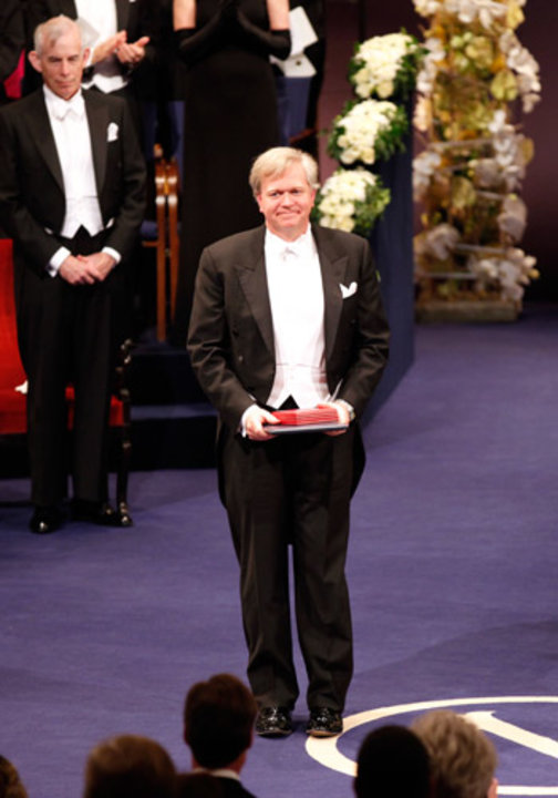 Brian P. Schmidt after receiving his Nobel Prize