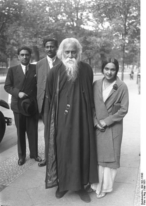 Rabindranath Tagore on his 70th birthday