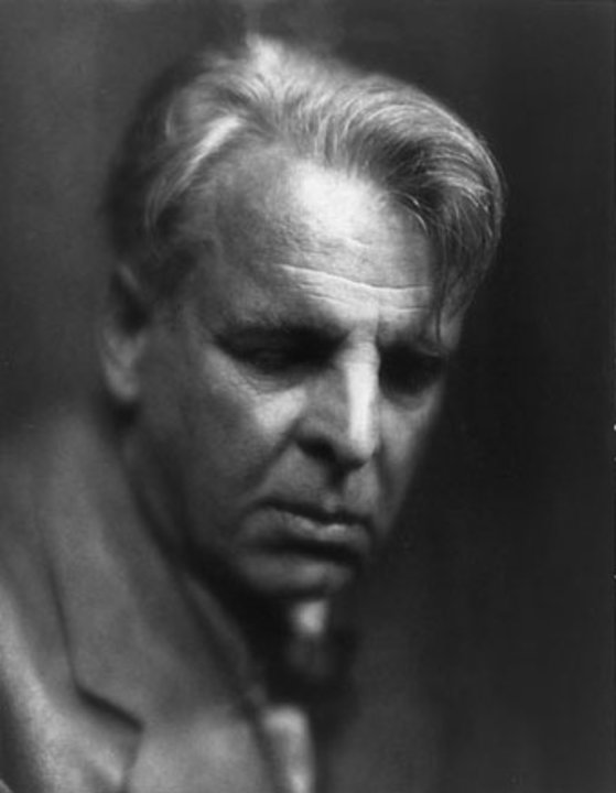 Portrait of William Butler Yeats.