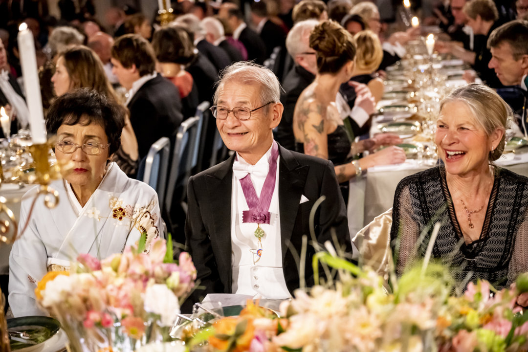 Akira Yoshino at the Nobel Banquet