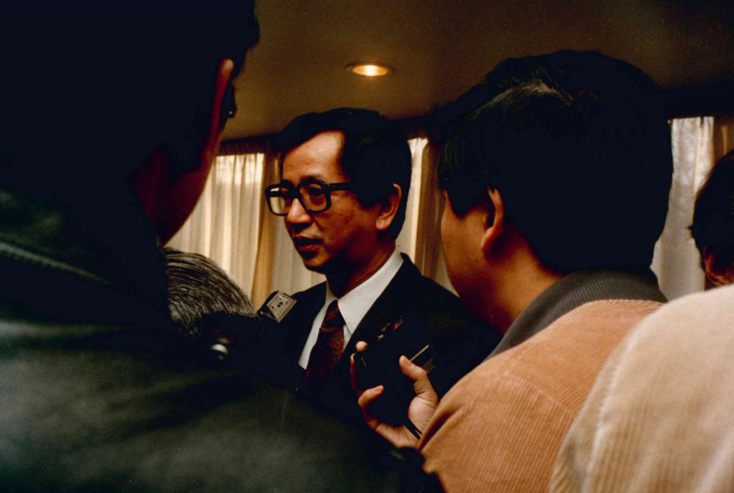 Yuan T. Lee at KVA in 1986