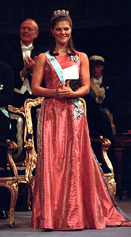 Crown Princess Victoria of Sweden.