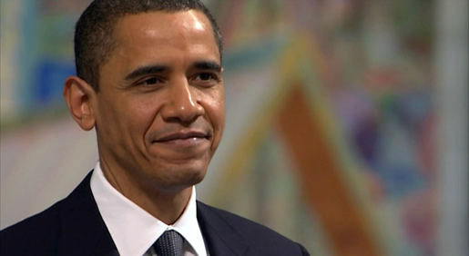 Barack H. Obama during the Nobel Peace Prize Award Ceremony