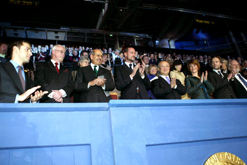The 2005 Nobel Peace Prize Laureates at the Nobel Peace Prize Concert