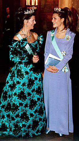 Queen Silvia and Crown Princess Victoria