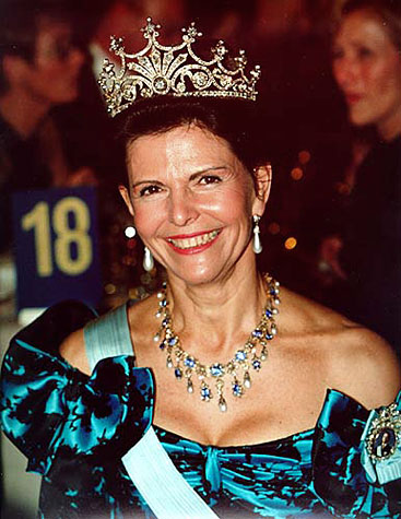 Queen Silvia of Sweden at the Nobel Banquet