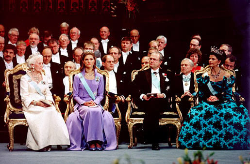 The Royal family at the Nobel Prize Award Ceremony