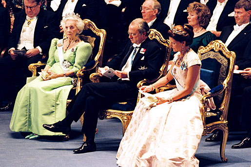 The 1999 Nobel Prize Award Ceremony at the Stockholm Concert Hall