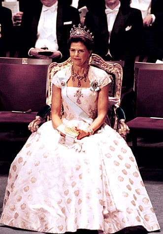 Queen Silvia at the 1999 Nobel Prize Award Ceremony