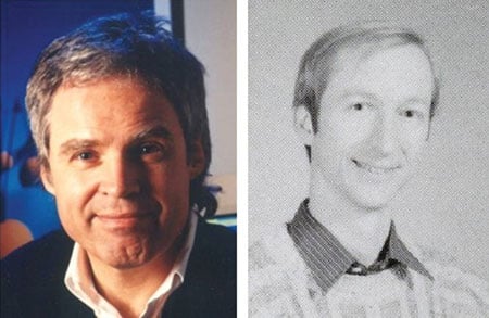 My mentors, 1989. (Left) My boss at Bell Labs, Horst Störmer. (Right) My best friend, and the most talented scientist I’ve ever known, Harald Hess.
