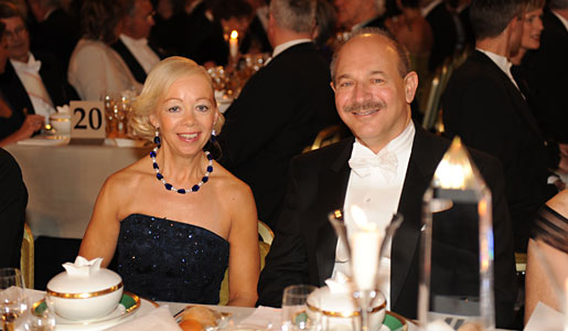 Bruce A. Beutler and Psychiatrist Ylwa Westerberg at the Nobel Banquet