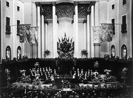 The 1938 Nobel Prize Award Ceremony