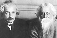 Tagore and Einstein.