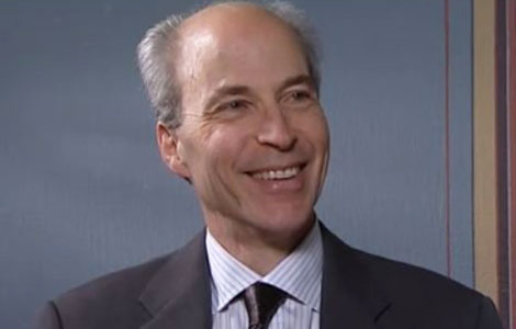 Roger D. Kornberg during the interview