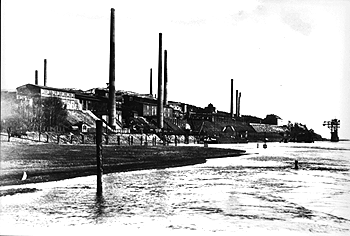 View of the Krümmel factory around 1928.
