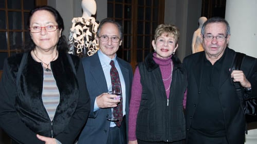 Chemistry Laureates with their wives at the Nobel Museum in Stockholm