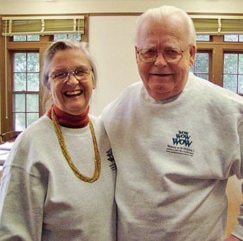 Elinor and Vincent Ostrom during WOW3