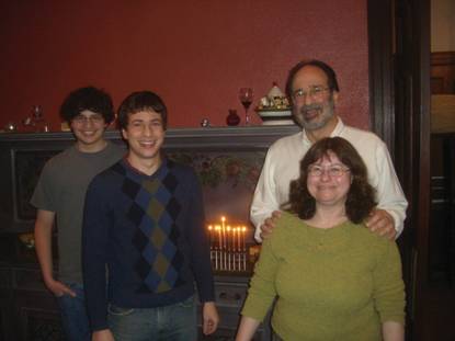 Ben, Aaron, Emilie and Al in 2008.