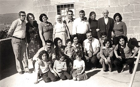 The Abdulgani and Meryem family in 1971