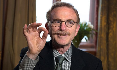 Randy W. Schekman during the interview with Nobelprize.org