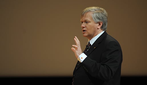 Brian P. Schmidt delivering his Nobel Lecture