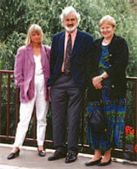 Karin and John Osborn with Nancy in 1996