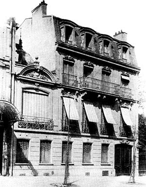  Alfred Nobel's house in Paris