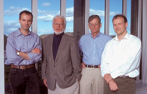 Thomas A. Steitz and the 'Ribosome Team' at Yale University.