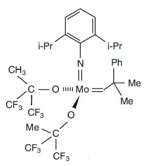 One of Schrock’s molybdenum catalysts